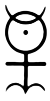 Symbol der Hieroglyphe nach John Dee