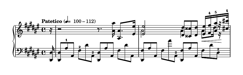 Skrjabin Et&uuml;de 8 12